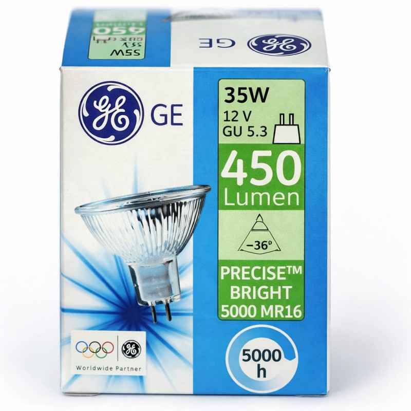 GE Precise MR16 35W 12V 36D 5000H