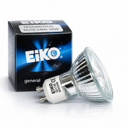 O bulbo de halogênio EIKO GU10 230V 35W