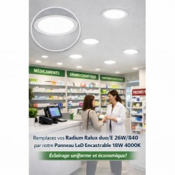 Cfl Radium Ralux duo/E 26W/840