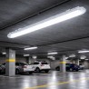 Vattentät LED-armatur IP65 1500 mm, 50 W, neutralvitt 4000 Kelvin, 6000 lumen