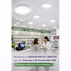 Cfl Radium Ralux trio 26W/840