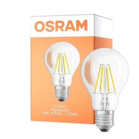Lamp OSRAM Parathom Classic A Filament E27 4W (40W) 827