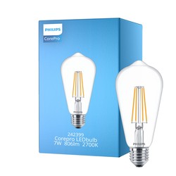Λάμπα filament PHILIPS CorePro E27 10,5W (100W) 827