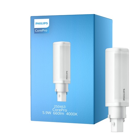 Lampe LED PHILIPS CorePro G24d-1 5,9W (13W) 830