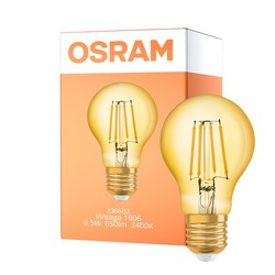 Bulb filament Osram Vintage 1906 E27 6,5W (50W) 824