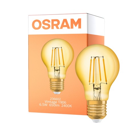 Bulb filament Osram Vintage 1906 E27 6,5W (50W) 824