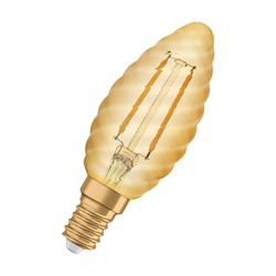 Gedraaide kaars filament Ledvance Vintage 1906 E14 2,5W (22W