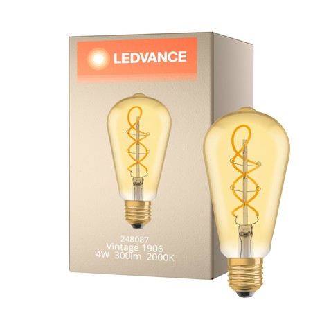 Edisonlamp filament Osram Vintage 1906 E27 4W (28W) 820