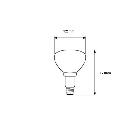 Lampe infrarouge élevage Philips BR125 250W E27