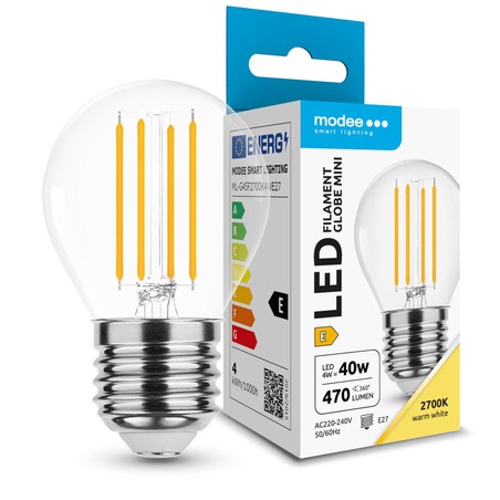 Ampoule goutte filament Modee E14 7W (50W) 840