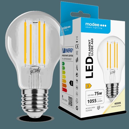 Bulb filament Modee E27 8W (75W) 840