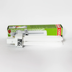 Ampoule fluocompacte OSRAM DULUX D 18W/830 G24d-2 3000K