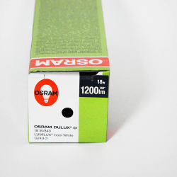 Компактная люминесцентная лампа OSRAM DULUX D 18W/840 G24d-2