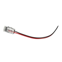 Acessório para fita LED: 2 pinos conector com cabo 8mm IP65 – Modee