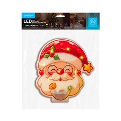 Decoração de janela LED de Natal a pilhas Modee C4005 (7 LED, 174x190x8mm)