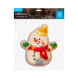 Decoración de ventana LED de Navidad a pilas Modee C4007 (6 LED, 170x190x8mm)