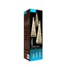 Decoração LED de Natal de rede Modee C5004 IP44 (200 LED, H600,500,400mm) branco quente