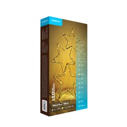 Decorazione LED natalizia a corrente Modee C5005 IP44 (180 LED, H485x270mm) bianco caldo