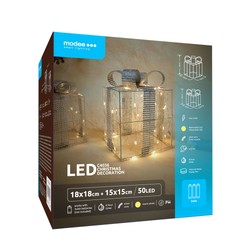 Dekoracja LED bożonarodzeniowa na baterie Modee C4036 (50 LED) barwa ciepła