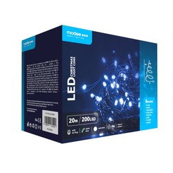 Girlanda LED z zasilaniem sieciowym Modee (200LED/20m/10cm) barwa zimna