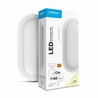 Olho de boi LED oval Modee 12W 4000K (195x94x38mm) IP65 (1080 lm) cor branca