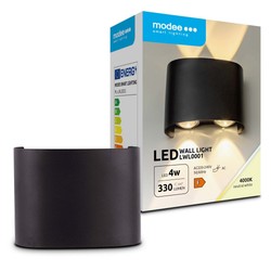 Απλίκα LED Modee (LWL0001) 4W IP65 98x75x40mm (330 lm)