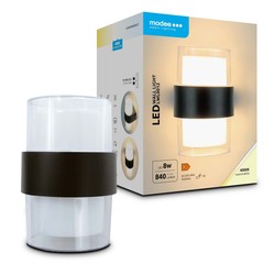 LED-Wandleuchte Modee (LWL0012) 8W IP44 105x95x135mm (840 lm)
