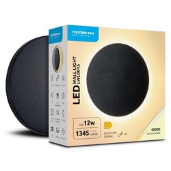 LED-vägglampa Modee (LWL0015) 12W IP65 D160x60mm (1345 lm)