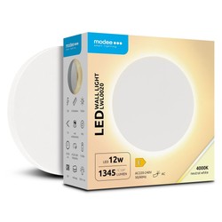 Aplique LED Modee (LWL0020) 12W IP65 D160x60mm 4000K (1345 lm) color blanco