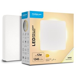 Настенный светодиодный светильник Modee (LWL0022) 12W IP65 165x165x61mm 4000K (1345 lm) белый цвет