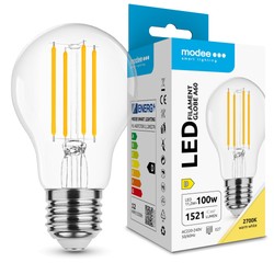 Lâmpada LED de filamento Modee A60 11,2W E27 360° 2700K (1521 lm)