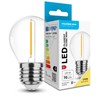 Светодиодная лампа filament шарообразная Modee G45 1W E27 360° 2700K (100 lm)