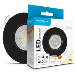 LED downlight Modee 4,9W 4000K IP20 D90xH22mm (480 lm) black