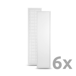 Panel LED podświetlany od tyłu Modee 300x1200mm zasilacz MODEE 36W 4000K (3600 lm) UGR22 P6