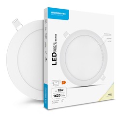 Dalle LED ronde encastrable Modee série A2 18W 4000K (1620 lm)