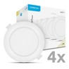 Rund infälld LED-panel Modee serie P 6W 4000K (660 lm) P4