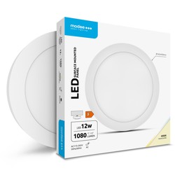 LED-Aufbaupanel rund Modee Serie A2 12W 4000K (1080 lm)