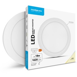 Dalle LED ronde en saillie Modee série A2 18W 4000K (1620 lm)