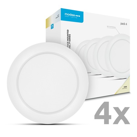 Dalle LED ronde en saillie Modee série P 18W 4000K (1980 lm) P4