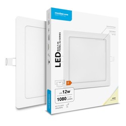 Dalle LED carrée encastrable Modee série A2 12W 4000K (1080 lm)