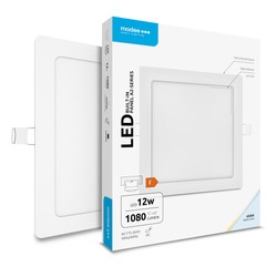 Kvadratisk infälld LED-panel Modee serie A2 12W 6000K (1080 lm)