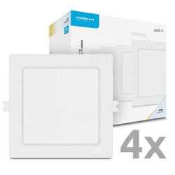 Square recessed LED panel Modee series P 12W 6000K (1320 lm) P4
