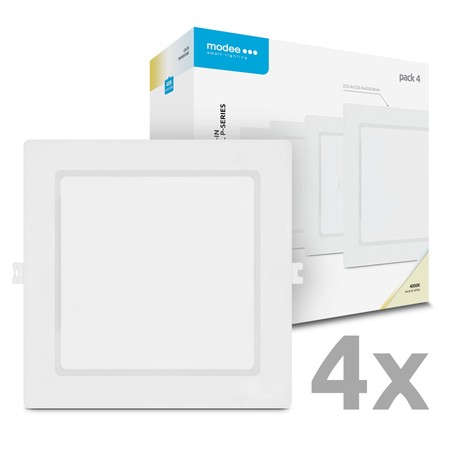 LED-Einbaupanel quadratisch Modee Serie P 18W 4000K (1980 lm) P4