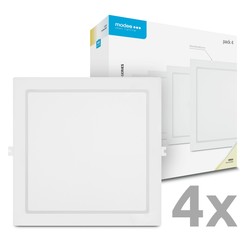 Pannello LED quadrato da incasso Modee serie P 24W 4000K (2640 lm) P4