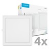 Kvadratisk infälld LED-panel Modee serie P 24W 6000K (2640 lm) P4