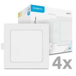 Dalle LED carrée encastrable Modee série P 6W 6000K (660 lm) P4