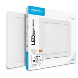 LED-Aufbaupanel quadratisch Modee Serie A2 18W 6000K (1620 lm)