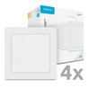 Pannello LED quadrato da superficie Modee serie P 12W 6000K (1320 lm) P4