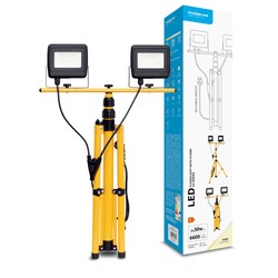 Projecteur de chantier LED sur trépied Modee 2x30W 120° 4000K (6600 lm) série A2