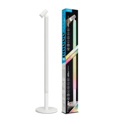 Candeeiro de pé de ambiente LED Modee 10W 3CCT + RGB + comando (500 lm) cor branca
